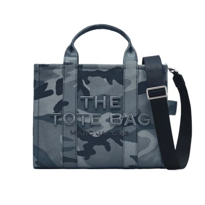 THE CAMO JACQUARD MEDIUM TOTE BAG